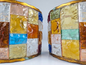 Set_of_2_Multicolored_Hammered_Glass_and_Wrought_Iron_Sconces_by_Longobard,_Italy,_1970s