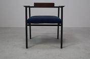 Set_of_2_Postmodern_armchairs_in_steel_and_mahogany,_1970s