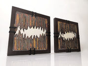 Set_of_2_Ravi_Sing_for_Lightworks_Brutalist_Wall_Sconces,_1980s