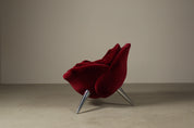 Set_of_2_Rose_Lounge_Chairs_by_Masanori_Umeda_for_Edra_in_Red_Velvet,_Italy_1990