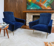 Set_of_2_Royal_Blue_Galion_Lounge_Chairs_by_Steiner_from_1950s