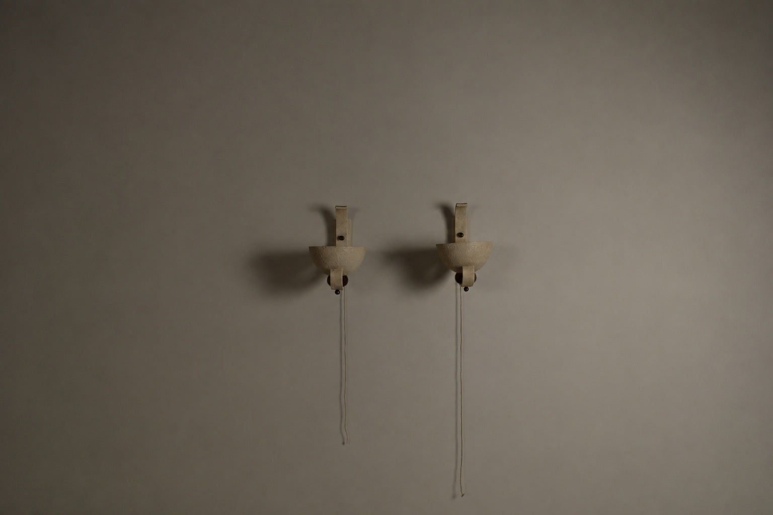 Set_of_2_French_Iron_Wall_Uplights_with_Wooden_Accents,_France,_1950s
