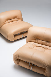 Set_of_2_Soriana_Lounge_Chairs_Afra_Tobia_Scarpa_Cassina_Leather_1960s_Italy