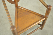 Set_of_2_Swedish_Primitive_Monk_Chairs_in_Solid_Oak,_Handcrafted,_1950s