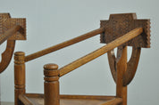 Set_of_2_Swedish_Primitive_Monk_Chairs_in_Solid_Oak,_Handcrafted,_1950s