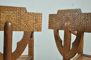 Set_of_2_Swedish_Primitive_Monk_Chairs_in_Solid_Oak,_Handcrafted,_1950s