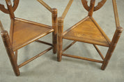 Set_of_2_Swedish_Primitive_Monk_Chairs_in_Solid_Oak,_Handcrafted,_1950s