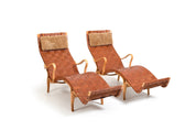 Set_of_2_Pernilla_3_Chaise_Longues_by_Bruno_Mathsson_for_Karl_Mathsson,_1945_Sweden