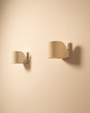 Set_of_2_Italian_White_Lacquered_Metal_Wall_Sconces,_1970s