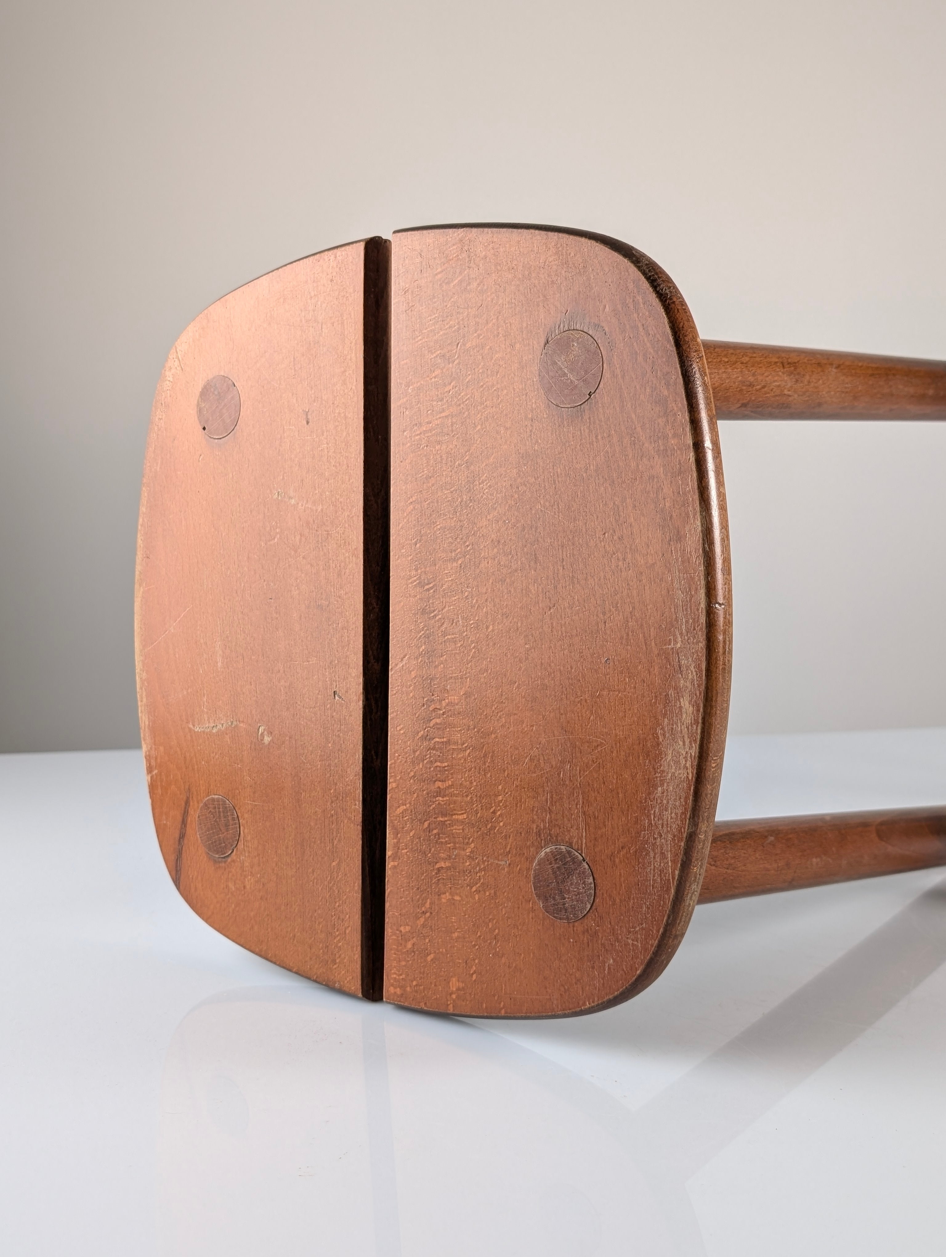 Set_of_2_Wooden_Stools_by_Pierre_Gautier-Delaye,_French_Mid_Century_Design,_1960s