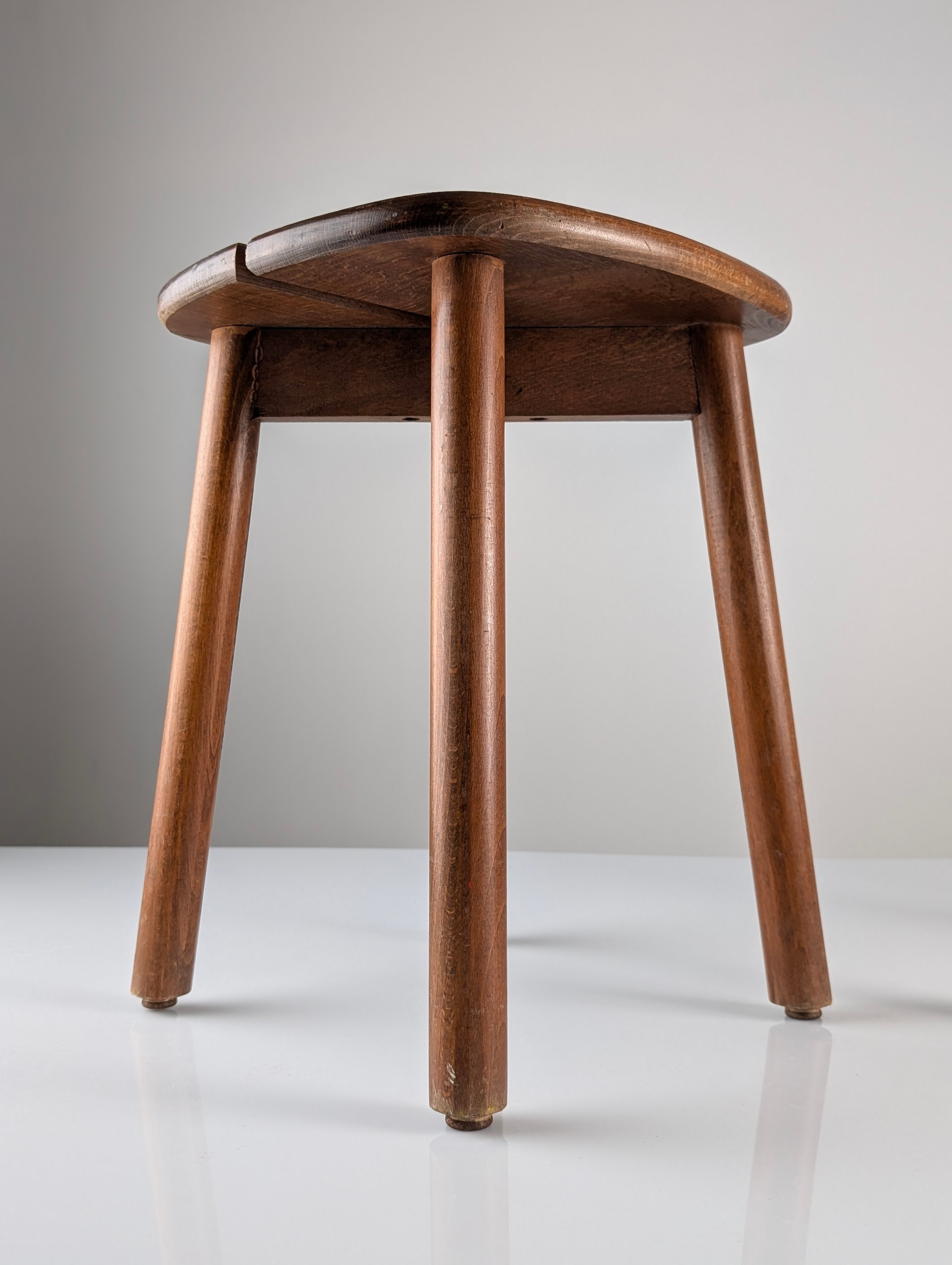 Set_of_2_Wooden_Stools_by_Pierre_Gautier-Delaye,_French_Mid_Century_Design,_1960s