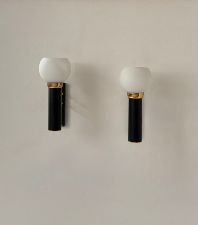 Set_of_2_French_Black_Metal,_Brass_and_Opaline_Glass_Wall_Lights,_1950s