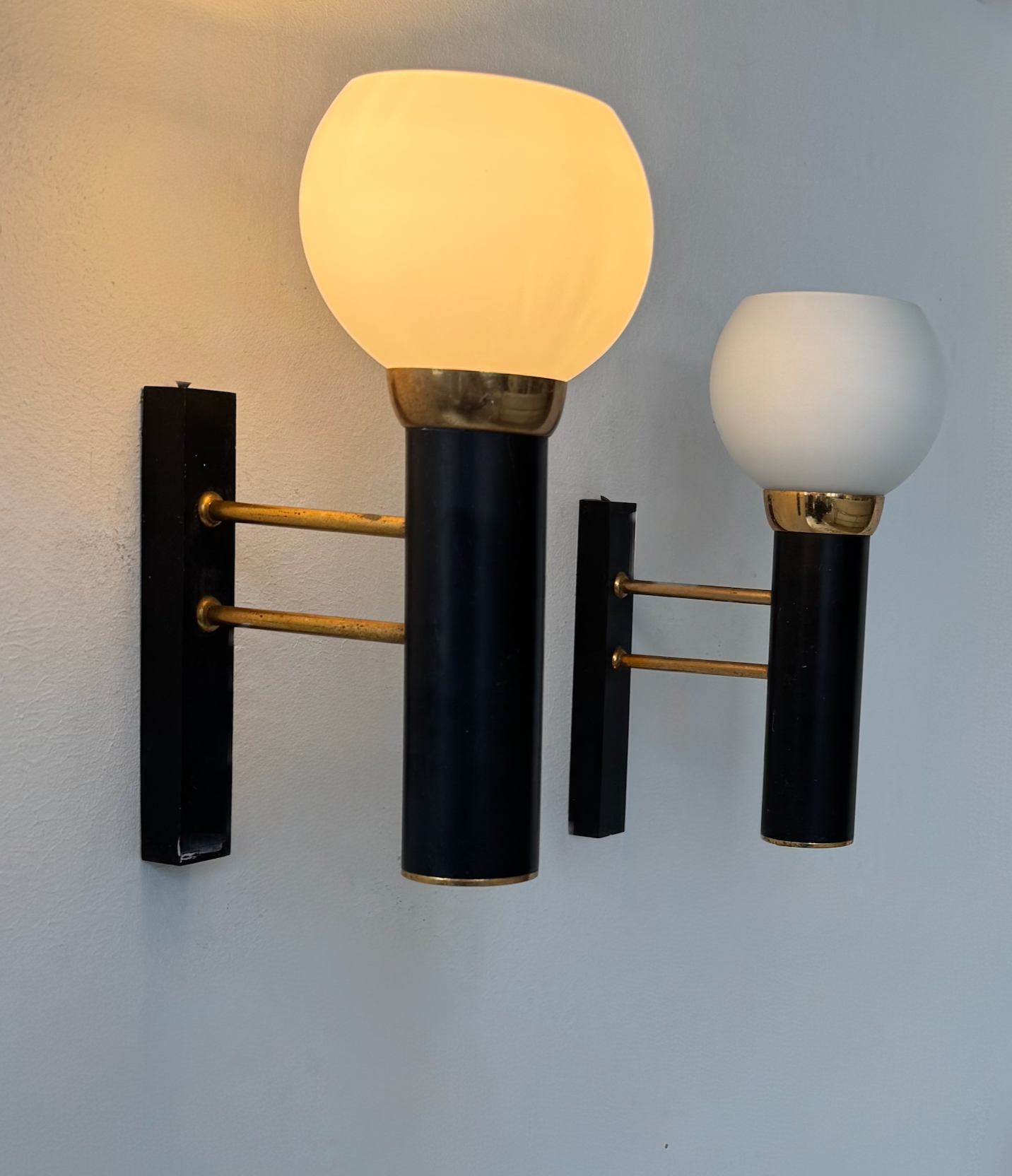 Set_of_2_French_Black_Metal,_Brass_and_Opaline_Glass_Wall_Lights,_1950s