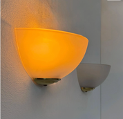 Set_of_2_Brass_and_Frosted_Glass_Wall_Lights,_France,_1970s