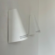 Set_of_2_Dutch_Matte_White_Metal_Up_and_Down_Wall_Sconces,_1980s