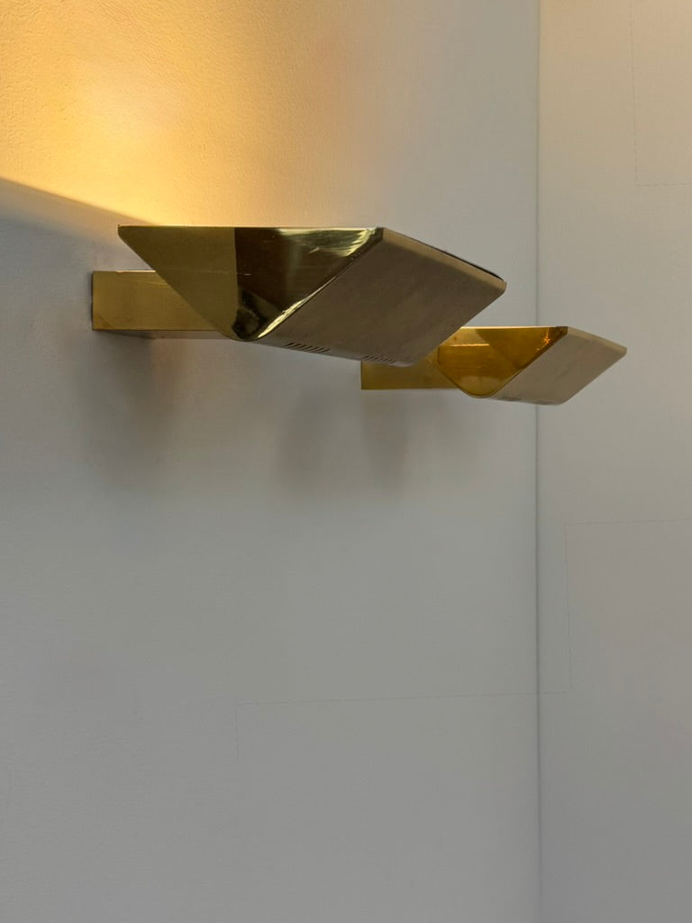Pair_of_French_Solid_Brass_Wall_Sconces,_Vintage_Halogen_Wall_Lights,_1970s