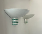 Set_of_2_White_Lacquered_Metal_and_Glass_Wall_Lights,_France,_1970s