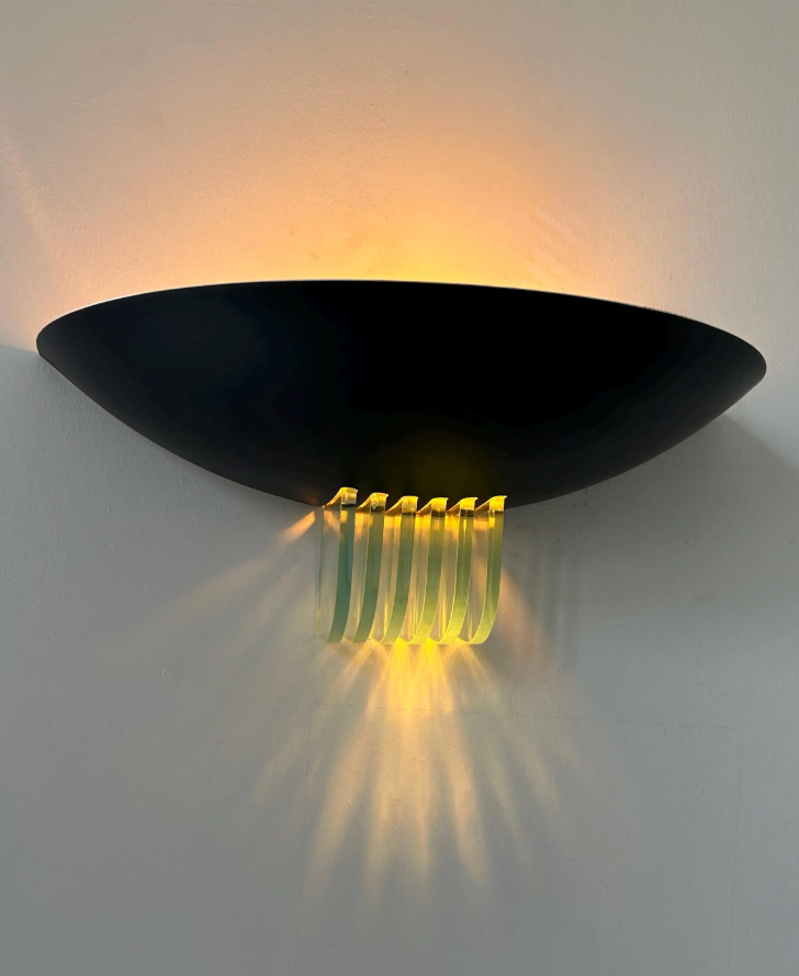 Set_of_2_French_Postmodern_Black_Metal_and_Sandblasted_Glass_Wall_Sconces,_1980s