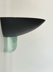 Set_of_2_French_Postmodern_Black_Metal_and_Sandblasted_Glass_Wall_Sconces,_1980s