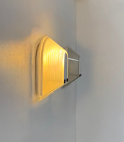 Set_of_2_Wall_Sconces_by_Roberto_Fiorato_for_Prisma,_Frosted_Glass,_1980s_Italy