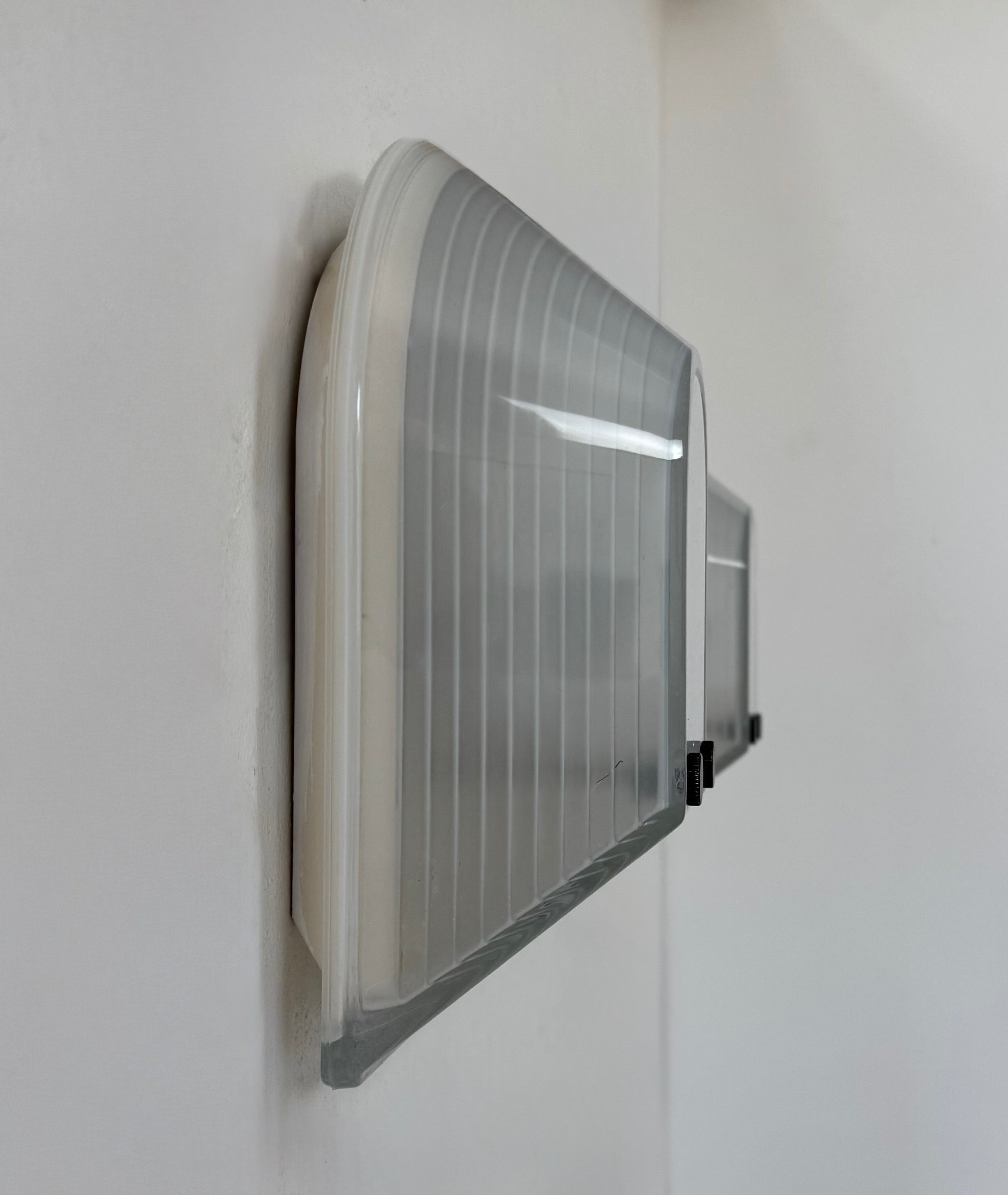 Set_of_2_Wall_Sconces_by_Roberto_Fiorato_for_Prisma,_Frosted_Glass,_1980s_Italy