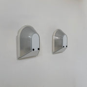 Set_of_2_Wall_Sconces_by_Roberto_Fiorato_for_Prisma,_Frosted_Glass,_1980s_Italy
