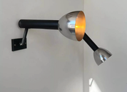 Set_of_2_French_Adjustable_Chrome_and_Matte_Black_Metal_Wall_Sconces,_1960s