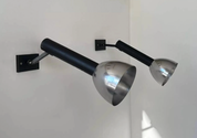 Set_of_2_French_Adjustable_Chrome_and_Matte_Black_Metal_Wall_Sconces,_1960s