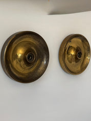 Set_of_2_Italian_Patinated_Brass_Disc_Wall_Sconces,_1970s
