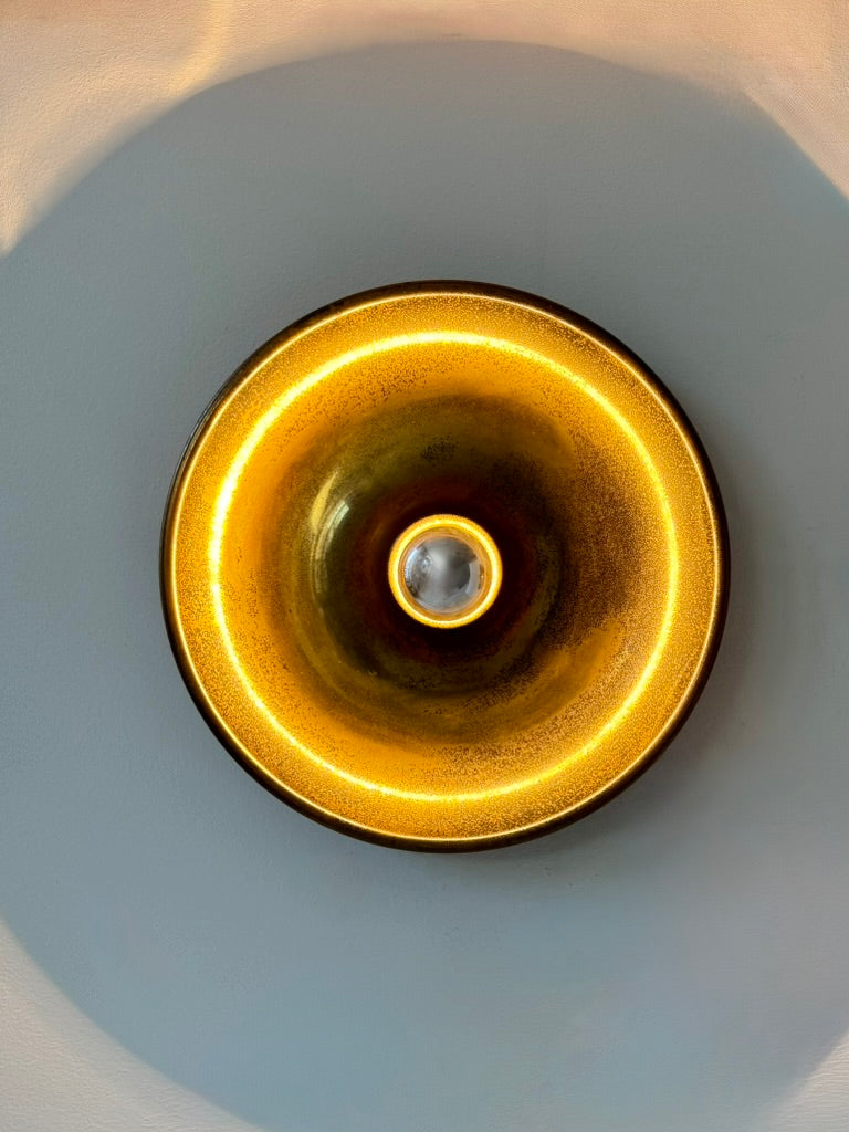 Set_of_2_Italian_Patinated_Brass_Disc_Wall_Sconces,_1970s