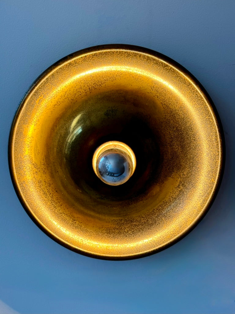 Set_of_2_Italian_Patinated_Brass_Disc_Wall_Sconces,_1970s
