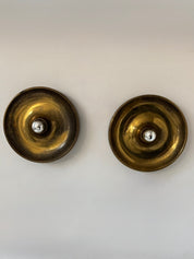 Set_of_2_Italian_Patinated_Brass_Disc_Wall_Sconces,_1970s