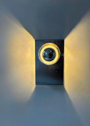 Set_of_2_French_Brushed_Metal_Wall_Sconces,_1970s_Geometric_Design