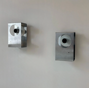 Set_of_2_French_Brushed_Metal_Wall_Sconces,_1970s_Geometric_Design