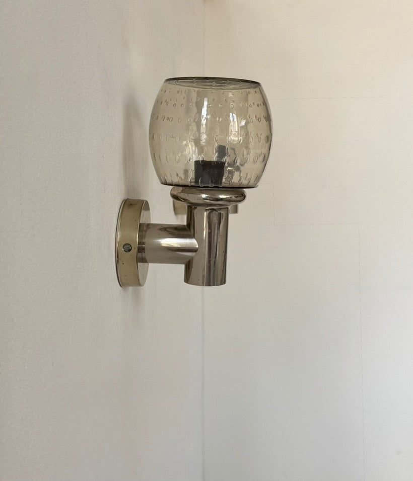 Set_of_2_French_Chrome_and_Smoked_Bubble_Glass_Wall_Lights,_1960s