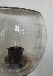 Set_of_2_French_Chrome_and_Smoked_Bubble_Glass_Wall_Lights,_1960s