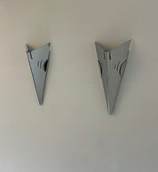 Set_of_2_French_Chrome_Geometric_Wall_Sconces,_1980s