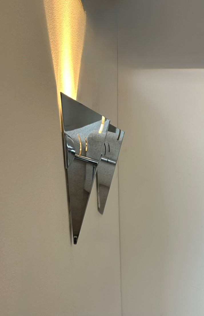 Set_of_2_French_Chrome_Geometric_Wall_Sconces,_1980s