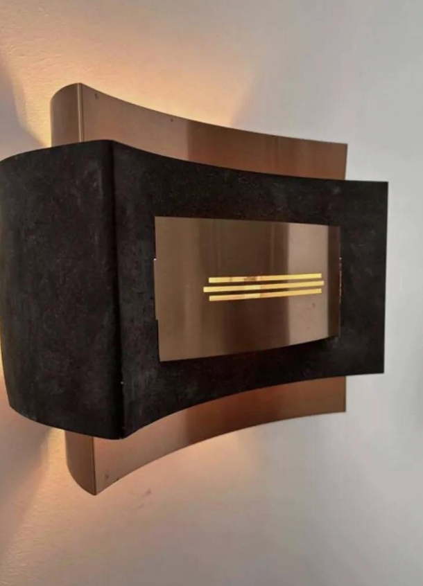 Set_of_2_Dutch_Copper_and_Matte_Black_Metal_Wall_Sconces,_1960s