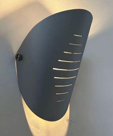 Set_of_2_French_Adjustable_Ribbed_Metal_Up_and_Down_Wall_Sconces,_1980s