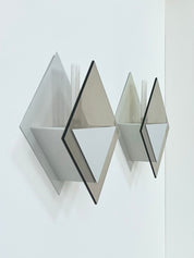 Set_of_2_Verre_Lumière_Studio_Model_20623_Wall_Lights_in_Bronze_Parsol_Glass,_France,_1980