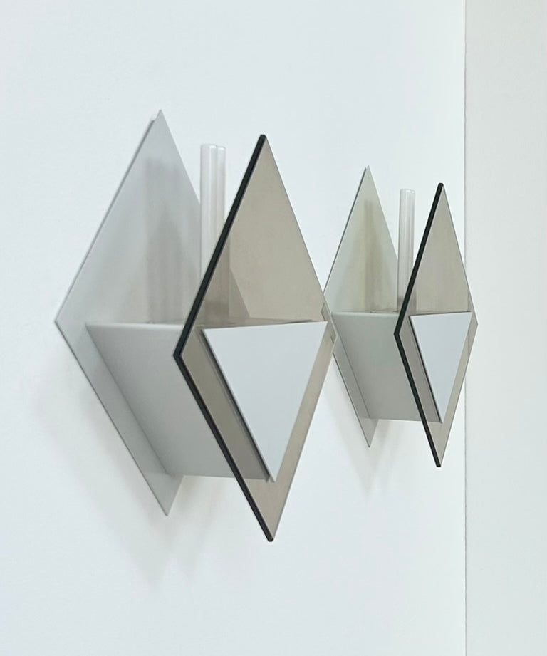 Set_of_2_Verre_Lumière_Studio_Model_20623_Wall_Lights_in_Bronze_Parsol_Glass,_France,_1980