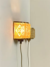 Set_of_2_Swedish_Murano_Glass_and_Patinated_Brass_Wall_Lights,_1960s