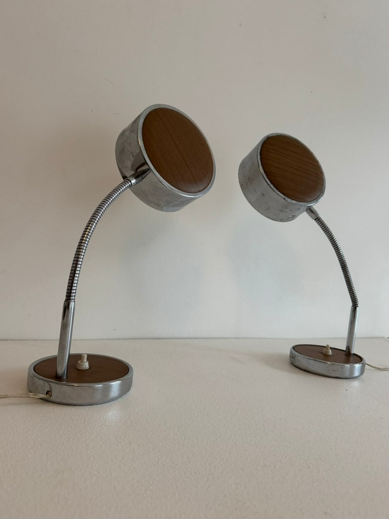 Set_of_2_Adjustable_Chrome_Metal_and_Wood_Table_Lamps,_France,_1970s