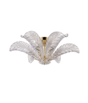 Palm_Leaf_Flush_Mount_Ceiling_Light_by_Mazzega,_Murano_Glass_and_Brass,_Italy,_1960s