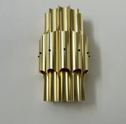 Pan_Wall_Lamp_by_Bent_Karlby_for_Lyfa_in_Brass,_Denmark_1960s
