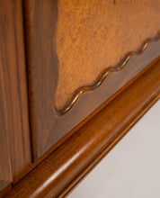 Paolo_Buffa_Italian_Highboard_in_Walnut,_Birch_Burl,_and_Green_Marble,_1950s