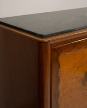 Paolo_Buffa_Italian_Highboard_in_Walnut,_Birch_Burl,_and_Green_Marble,_1950s