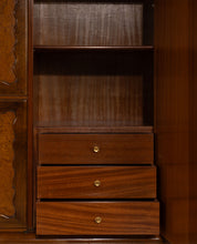 Paolo_Buffa_Italian_Highboard_in_Walnut,_Birch_Burl,_and_Green_Marble,_1950s