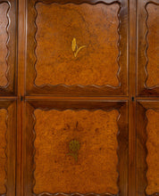 Paolo_Buffa_Italian_Highboard_in_Walnut,_Birch_Burl,_and_Green_Marble,_1950s